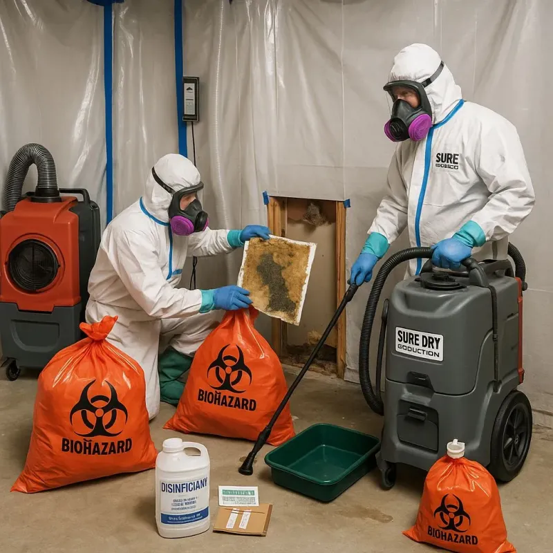 Contaminated Water Handling Protocols process in Halls, TN